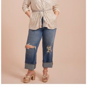 Never Worn, Size 20 Arula Wide Leg Jeans.